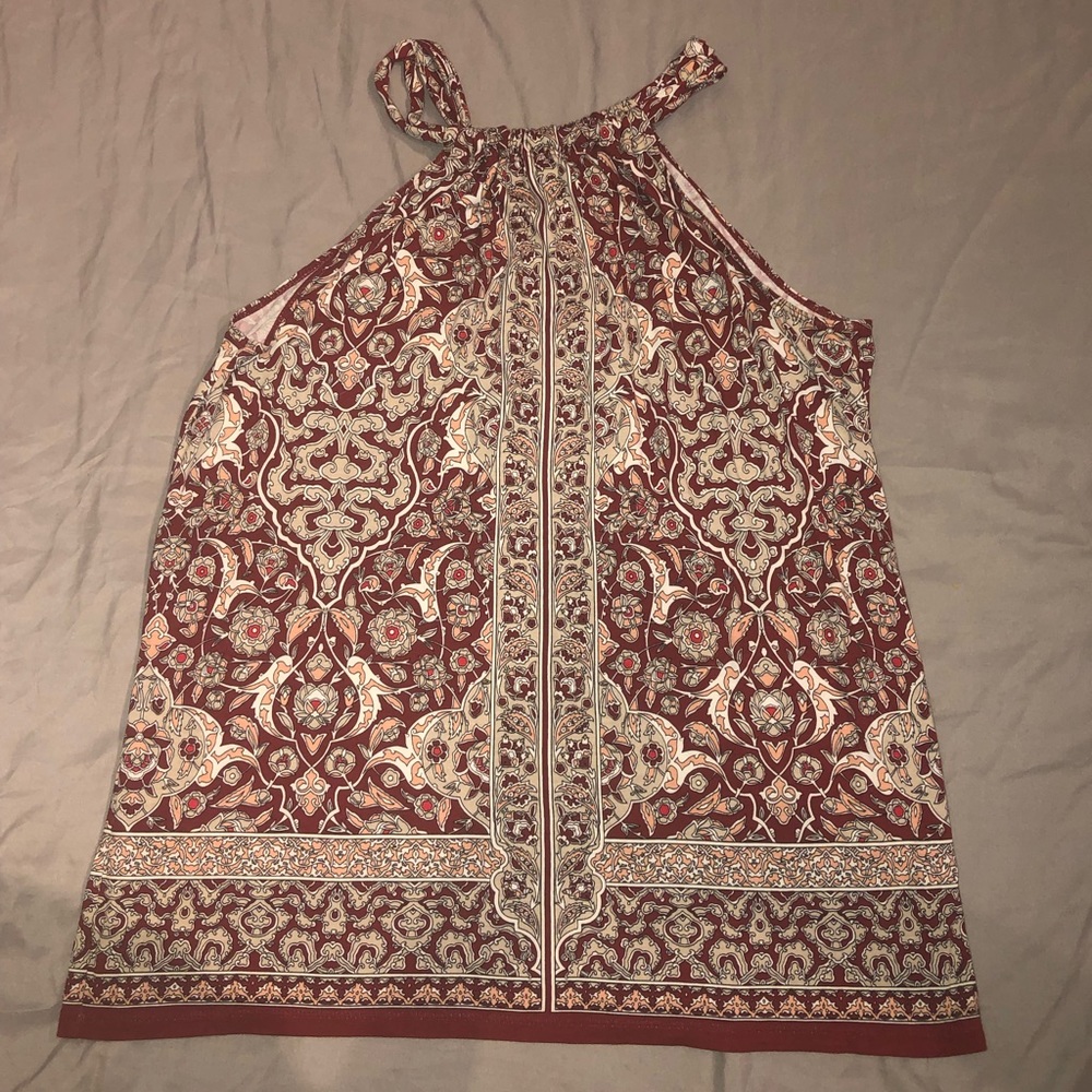 Flowy Floral Tank Top